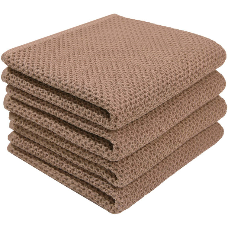 koent 100 Cotton Waffle Weave Kitchen Dish Towels, Super Soft